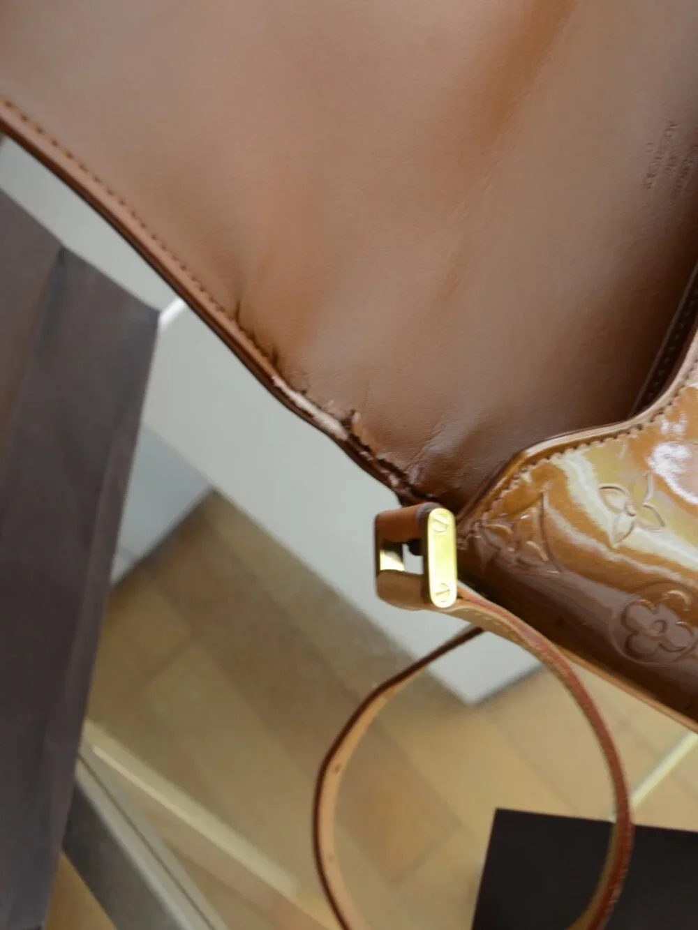 Louis Vuitton Vernis Thompson Street Bronze